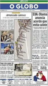 Jornal O Globo - 1º de julho de 2011