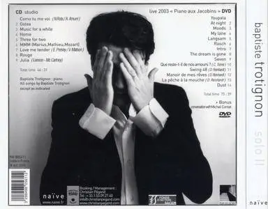 Baptiste Trotignon - Solo II (2005) {Naive}