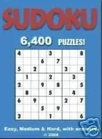 6400 Sudoku puzzles