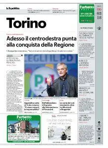 la Repubblica Torino - 6 Marzo 2018