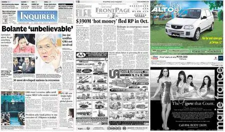 Philippine Daily Inquirer – November 14, 2008