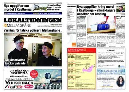 Lokaltidningen Mellanskåne – 25 januari 2020