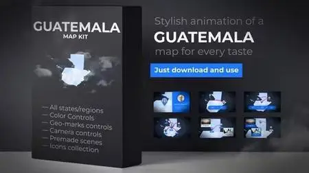 Guatemala Map - Republic of Guatemala Map Kit 39340776