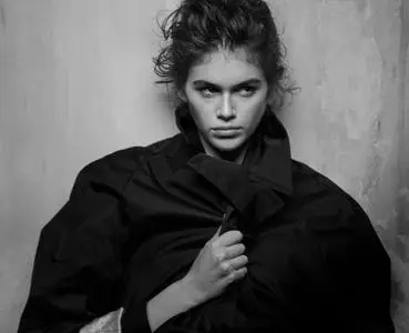 Kaia Gerber by Peter Lindbergh for Interview Magazine March 2018
