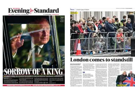 London Evening Standard – September 14, 2022
