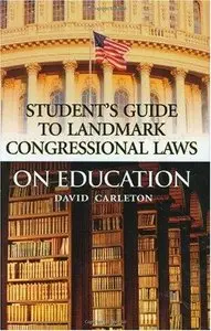 Landmark Congressional Laws on Education [Repost]