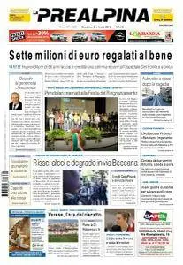 La Prealpina - 2 Ottobre 2016