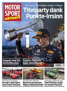 MOTORSPORT aktuell – 12. Oktober 2022