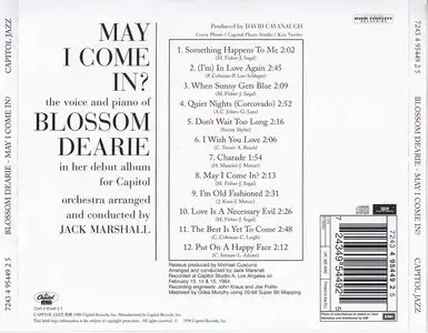Blossom Dearie - May I Come In (1964, reissue 1998)
