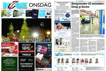 Køge Onsdag – 26. november 2019