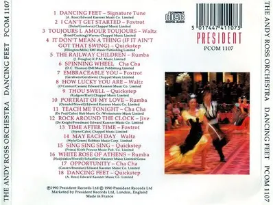 Andy Ross – Dancing feet (1990)