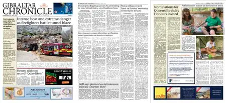 Gibraltar Chronicle – 27 July 2022