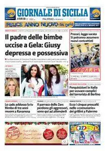 Giornale di Sicilia - 29 Dicembre 2016