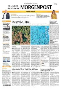 Solinger Morgenpost – 25. Juli 2019