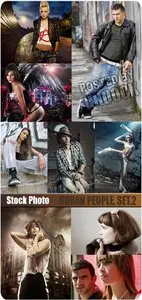 Urban people. Set.2 - Stock Photo