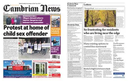 Cambrian News Arfon & Dwyfor – 08 November 2019