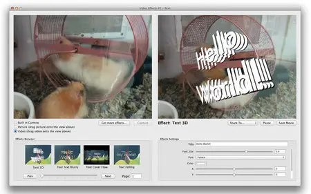 Video Effects #2 Text v3.0.2 Mac OS X