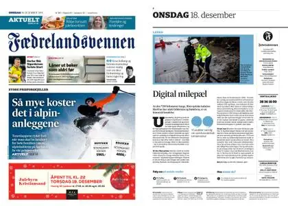 Fædrelandsvennen – 18. desember 2019