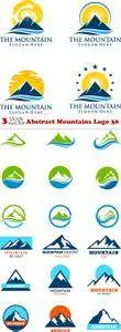 Vectors - Abstract Mountains Logo 30