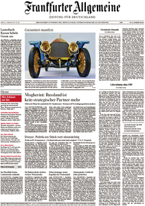 Frankfurter Allgemeine Zeitung vom Mittwoch, 03. September 2014