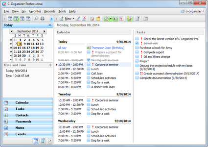 CSoftlabs C-Organizer Professional 5.0.2 Portable