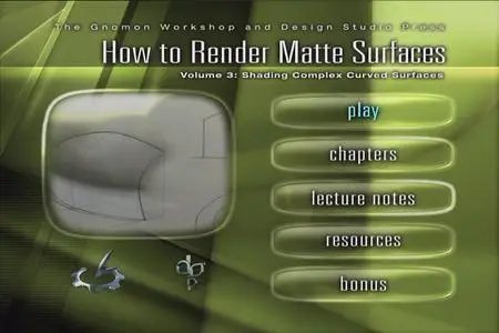 How to Render Matte Surfaces Volume 3: Shading Complex Curved Surfaces