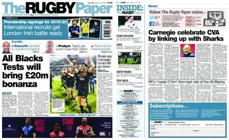 The Rugby Paper – June 30, 2019