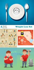 Vectors - Weight Loss Set