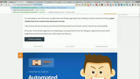 The Authority Hacker PRO Marketing Blueprints