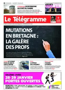 Le Télégramme Saint Malo – 24 janvier 2022