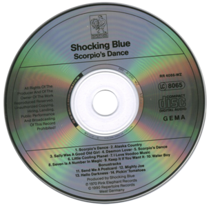 Shocking Blue – Scorpio's Dance (1970) [1990 Repertoire - West Germany issue]