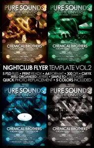 GraphicRiver Nightclub Flyer/Poster Vol. 2
