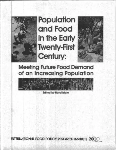Population and Food in the Early Twenty-First Century: Meeting Future Food Demands of an Increasing Population