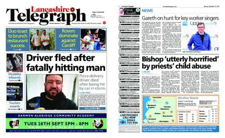 Lancashire Telegraph (Burnley, Pendle, Rossendale) – September 27, 2021