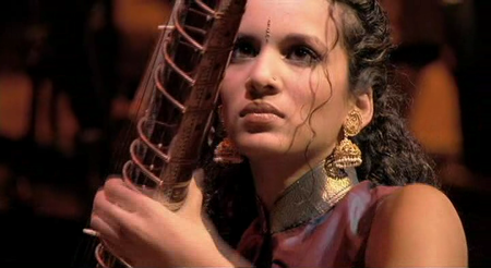 "Your Eyes" - Anoushka Shankar's sitar performance for "Concert for George (Harrison)" (2002)