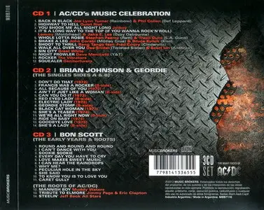 V.A. - The Many Faces of AC/DC: The Ultimate Tribute To AC/DC (2012) [3CD Set, Digipack]