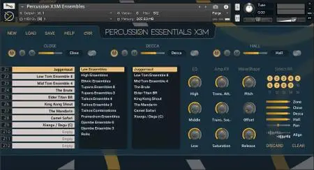 Strezov Sampling Percussion Essentials X3M KONTAKT