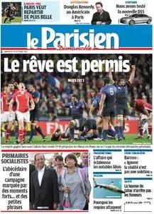 Le Parisien du Dimanche 16 Octobre 2011