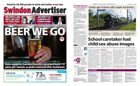 Swindon Advertiser – May 21, 2021