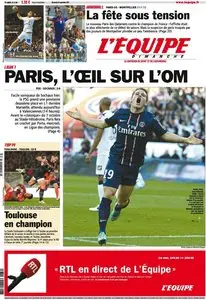 L'Equipe Edition du Dimanche 30 Septembre 2012
