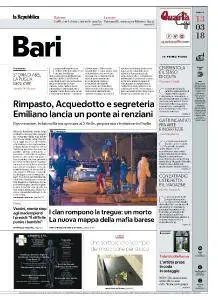 la Repubblica Bari - 13 Marzo 2018