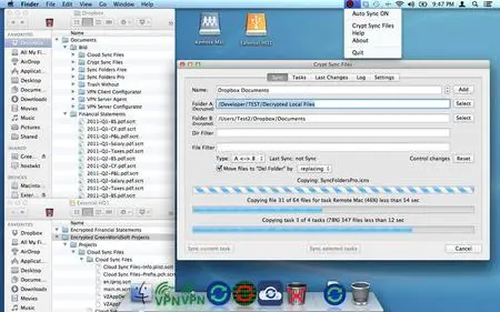 Crypt Sync Files 1.3 Mac OS X
