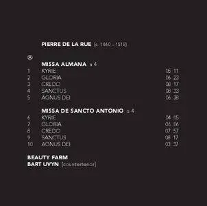 Pierre de la Rue - Masses - Beauty Farm (2018) {fra bernardo fb1800751 Digital Download}