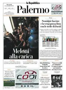 la Repubblica Palermo - 21 Settembre 2022