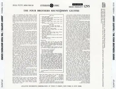 Jimmy Giuffre - The Four Brothers Sound (1958) {2013 Japan Jazz Best Collection 1000 Series 24bit WPCR-27267}