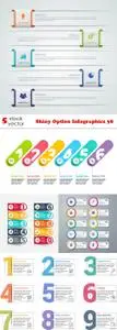 Vectors - Shiny Option Infographics 38