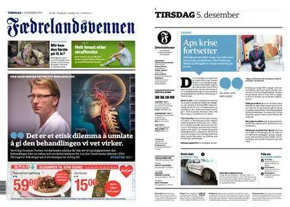 Fædrelandsvennen – 05. desember 2017