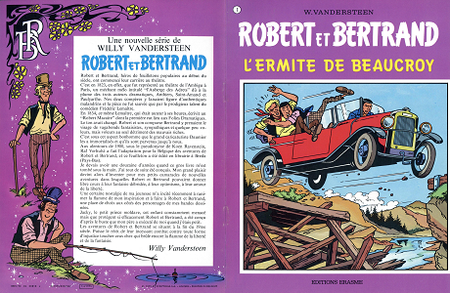 Robert et Bertrand - Tome 1 - L’ermite de Beaucroy
