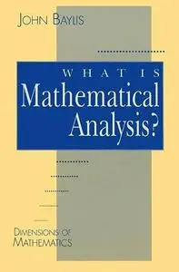 What is Mathematical Analysis?