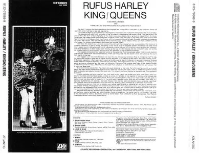 Rufus Harley - Kings/Queens (1970) {2013 JPN}